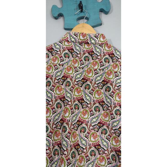 Robert Graham Men's XL Button-Down Shirt Classic Fit Paisley - Picture 16 of 16